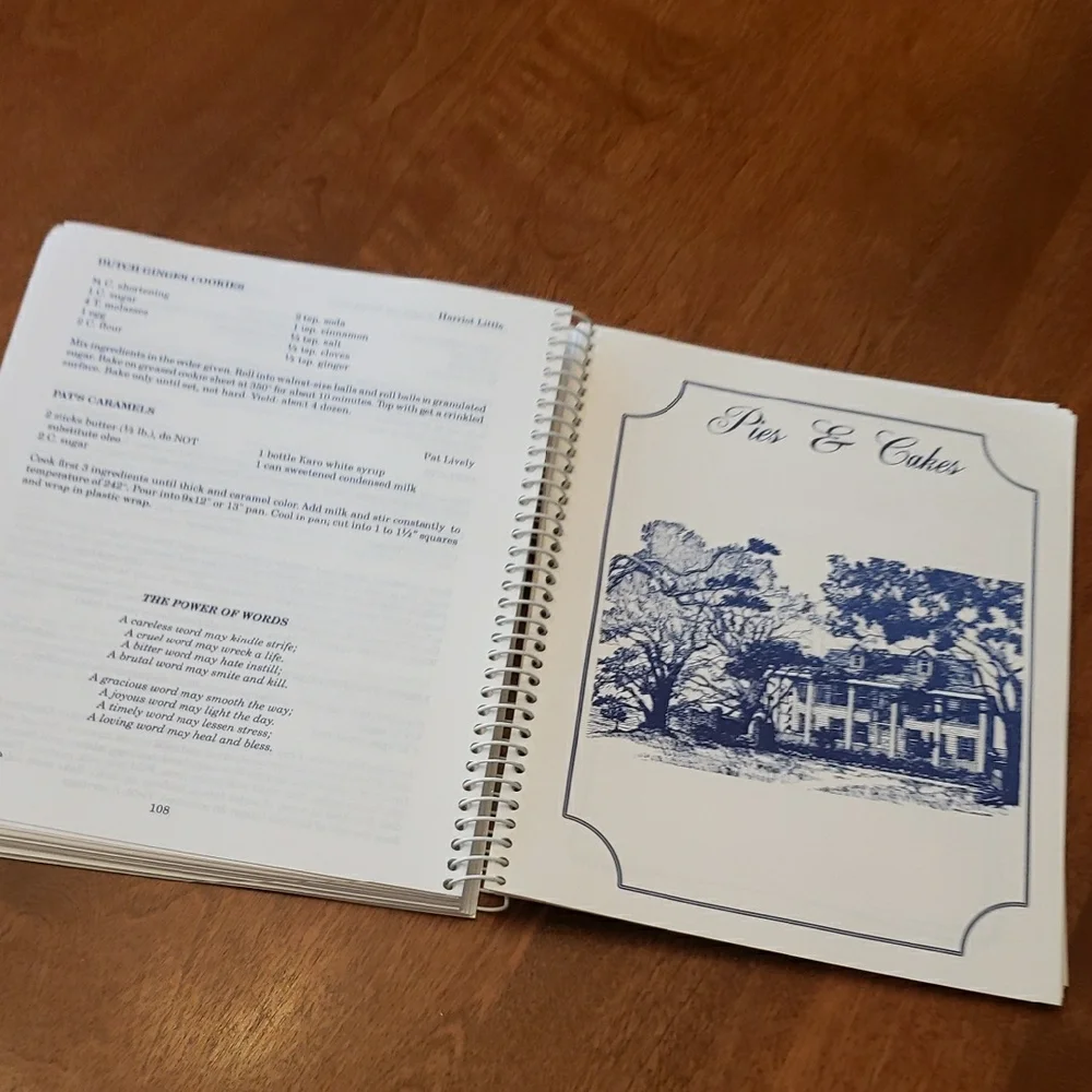 (2)Spiral-Bound Recipe Books - Coastal Cuisine & Blessed Isle (Set Of 2)